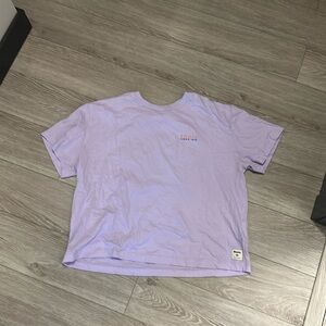 Roots Canada purple t shirt